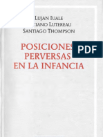 Posiciones Perversas en La Infancia - Luján Iuale, Luciano Lutereau y Santiago Thompson PDF