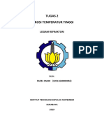 Tugas 2 Korosi Temperatur Tinggi: Logam Refraktori