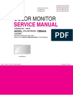 Color Monitor: Service Manual