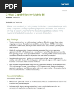 Critical Capabilities For Mobile BI