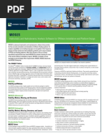 Moses: Hydrostatic and Hydrodynamic Analysis Software For Offshore Installation and Platform Design