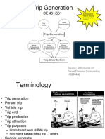 Trip Generation: Source: NHI Course On Travel Demand Forecasting (152054A)