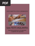 Tests Vigilantes de Interior For Kindle