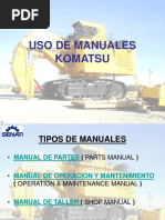 Uso de Manuales Komatsu - 1