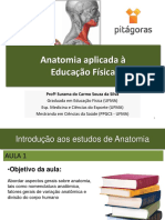 ANATO Aula 1.2 Introdução Aos Estudos de Anatomia