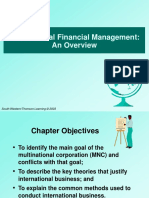 Chapter 01 Multinational Financial Management An Overview