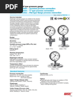 WISE Pressure Gauge P710, P720, P730