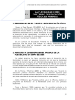 (Bloque 3. La Flexibilidad Como Contenido de Educación Física en Primar... ) PDF