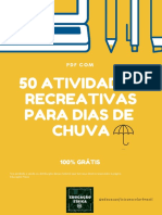 50 Atividades para Dias de Chuva PDF