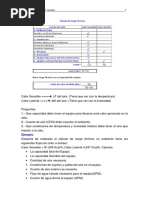 Capacidad de Un Equipo Con Psicrometria