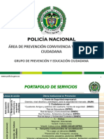 Portafolios de Servicio Prevencion DISEC