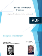 Meto Físico de Crecimiento Bridgman