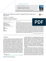 Behavior and Analysis of Inverted T Shaped RC Beams Under Shear and Torsion PDF