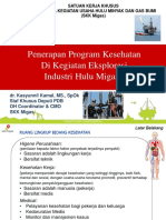 Bahan Untuk Kegiatan Eksplorasi - Program Kesehatan Di Lingkungan Migas - Dr. Kasyunil