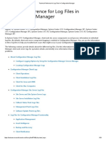 Technical Reference For Log Files in Configuration Manager