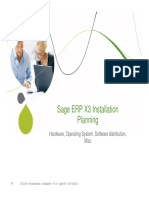 Sage x3 Installationv1 PDF