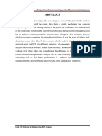 Design and Analysis of Connecting Rod For Different Material Using Ansys