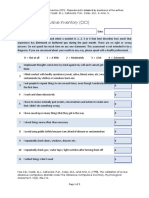 Obsessive-Compulsive Inventory (OCI)