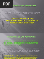 9 Cat. de Aeronaves y Clasificación Por Estela Turbulenta