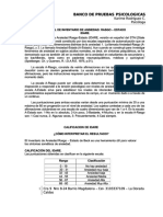 Manual y Calificacion de Test de Ansiedad Idare