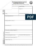 Bimco Standard Bunker Contract