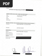 Blewitt Affidavit (Redacted) in The Criminal Prosecution of Julia Gillard