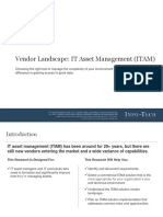 Vendor Landscape: IT Asset Management (ITAM)