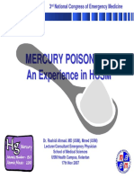 Mercury Poisoning: An Experience in HUSM