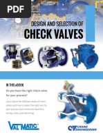 Guide To Design and Selection of Check Valves