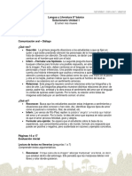 Todos Juntos Lengua y Literatura 8° Básico Solucionario Unidad 1