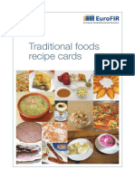  Traditional Foods Recipe Cards