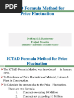 Presentation On Calculation of Price Escalation