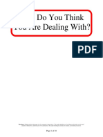 WhoDoYouThinkYouAreDealingWith PDF