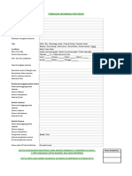 2.3 FORMULIR INFORMASI RESTORAN - PARTNER CV - Hariakasih Sejahtera