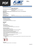 Flottec 1844 Collector MSDS