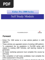 Eicher Pro 1000 Series Models - Self Study Module Presentation in PDF Format PDF