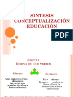 Sintesis Educacion