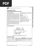 DAC0800/DAC0802 8-Bit Digital-to-Analog Converters: General Description