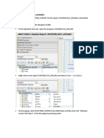 SAP GUI Manual Status