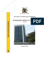 UG - Standard Specifications Building Works Amended August 2012