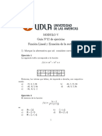 Guia12 Funcion Lineal y Ecuacion de La Recta2 PDF