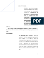 Carta Notarial 