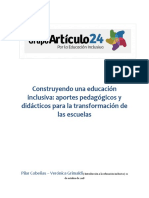 Construyendo Una Educacion Inclusiva Clase Grimaldi Cobeñas - Editado PDF