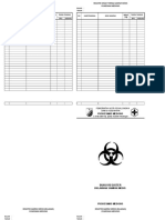 Buku Register Sampah Medis