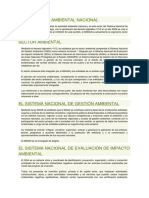 La Autoridad Ambiental Nacional