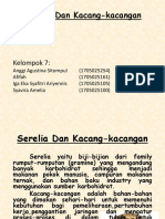 Serelia Dan Kacang-Kacangan