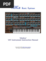 AbakosVST Manual PDF