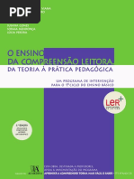 O Ensino Da Compreensao Leitora - Da Teoria A Pratica Pedagogica - Um Programa de Intervencao para o 1.º Ciclo Do Ensino Basico PDF