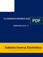 8° Clase La Subasta Inversa Electronica