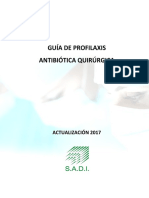 Guía de Profilaxis Antibiótica Quirúrgica - Sadi 2017 PDF